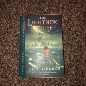 The Lightning Thief Paperback Book